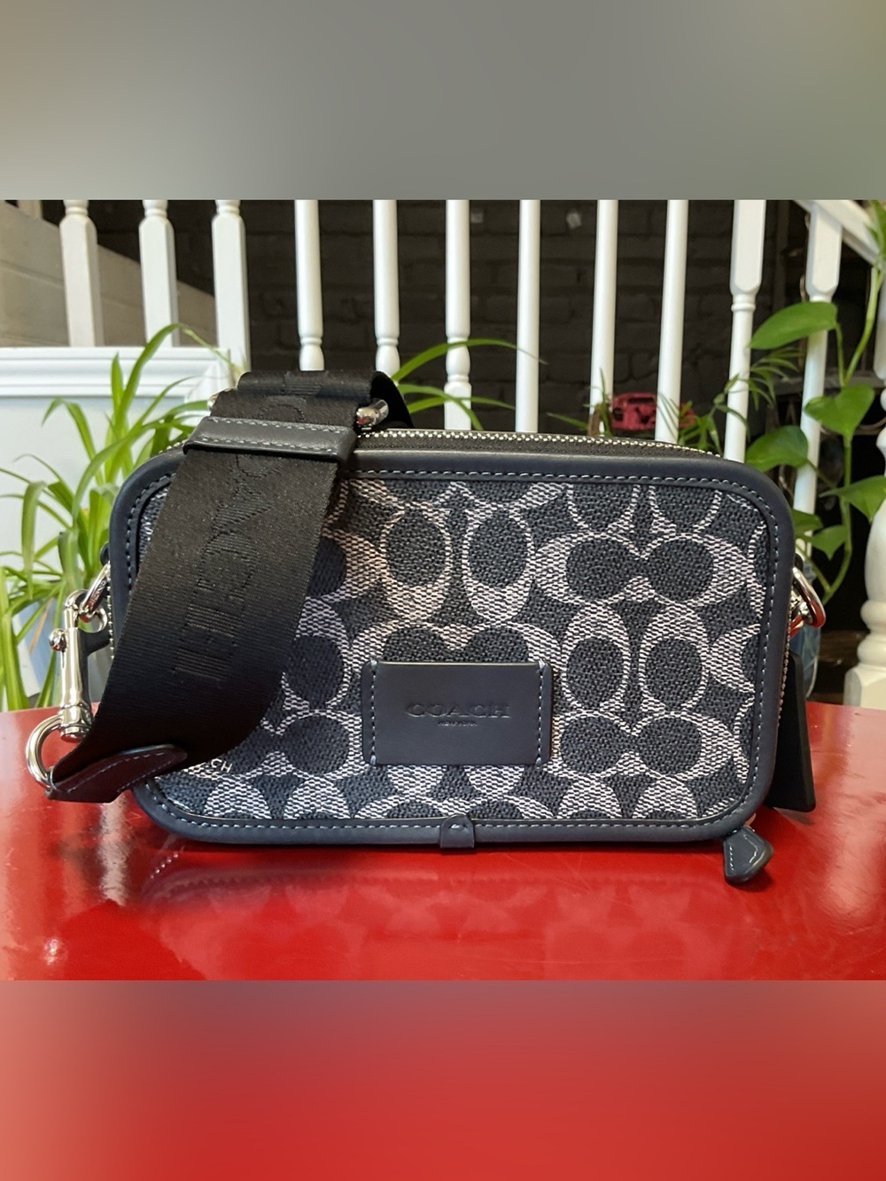 SOLD
Coach Wyatt Canvas Crossbody - Picture 1 of 2